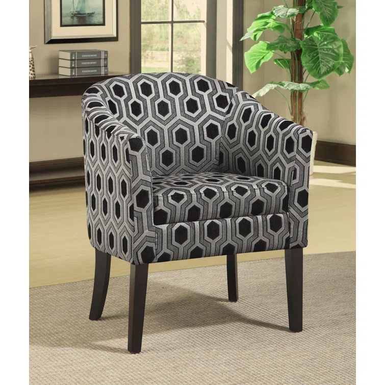 Jansen Upholstered Barrel Chair