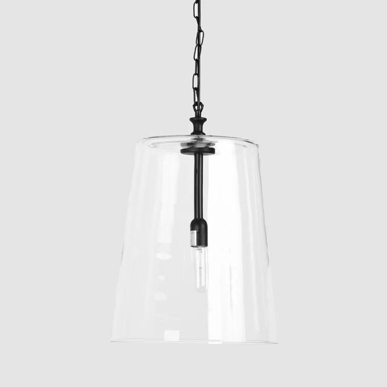 1 - Light Glass Single Pendant