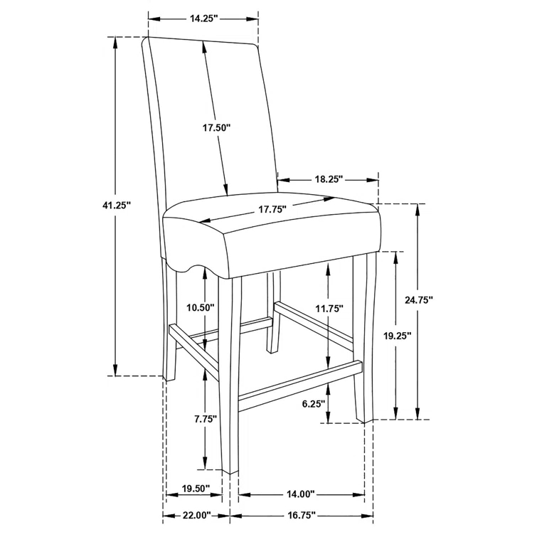 Stanton Upholstered Counter Stool