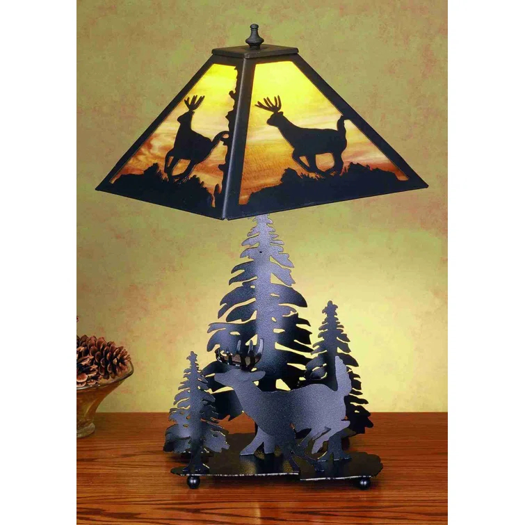 Meyda Lighting Rustic Lodge Metal Novelty Lamp