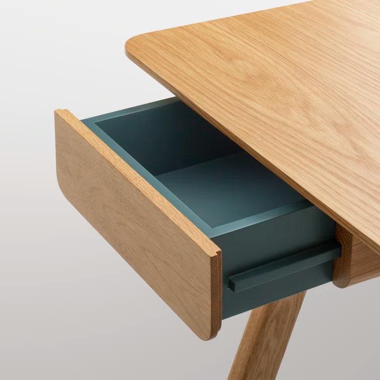 Stash Solid Wood Writing Desk