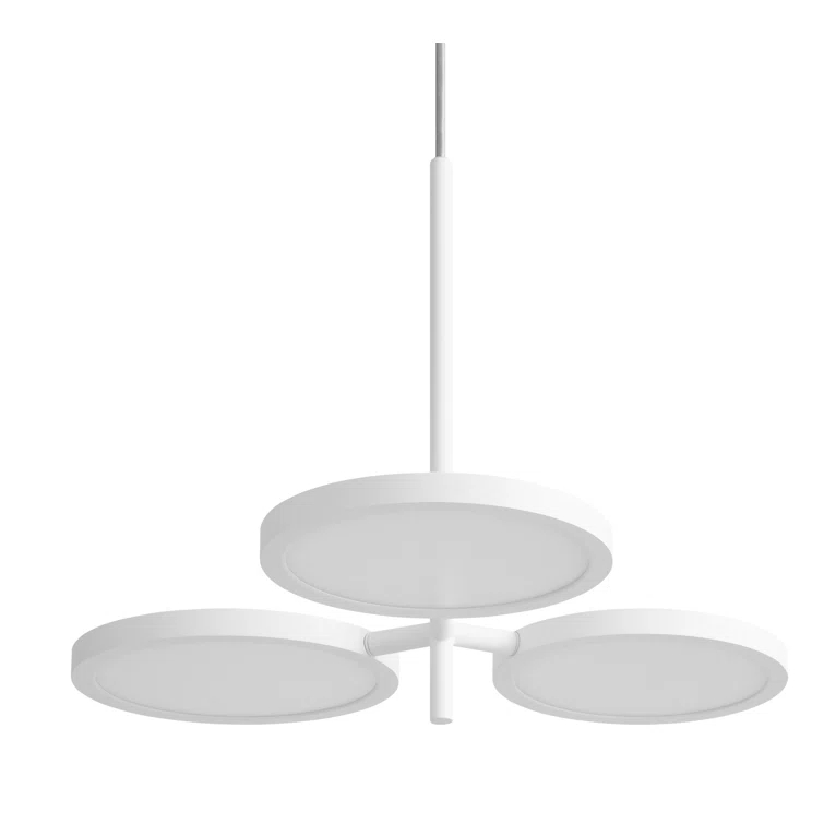 Shine On 3 - Light LED Unique / Statement Pendant