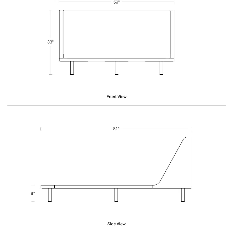 Nook Upholstered Platform Bed