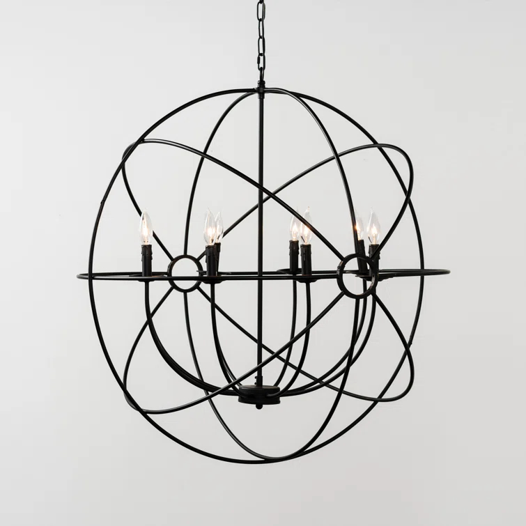 Obi Iron Chandelier