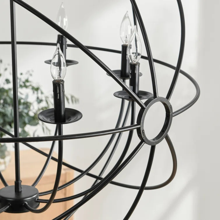 Obi Iron Chandelier