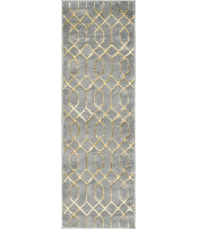 Glam Gray/Gold Area Rug
