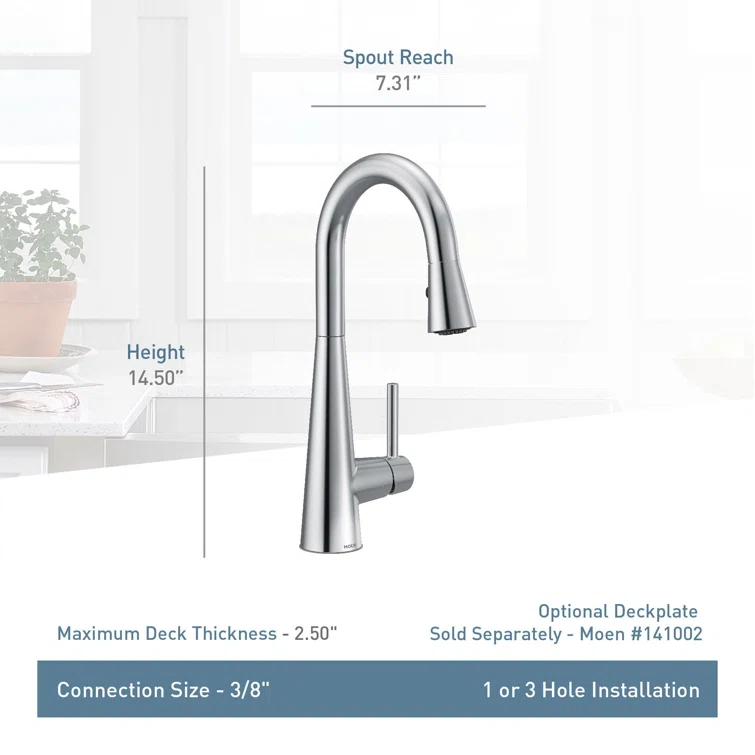 Sleek High Bar Faucet