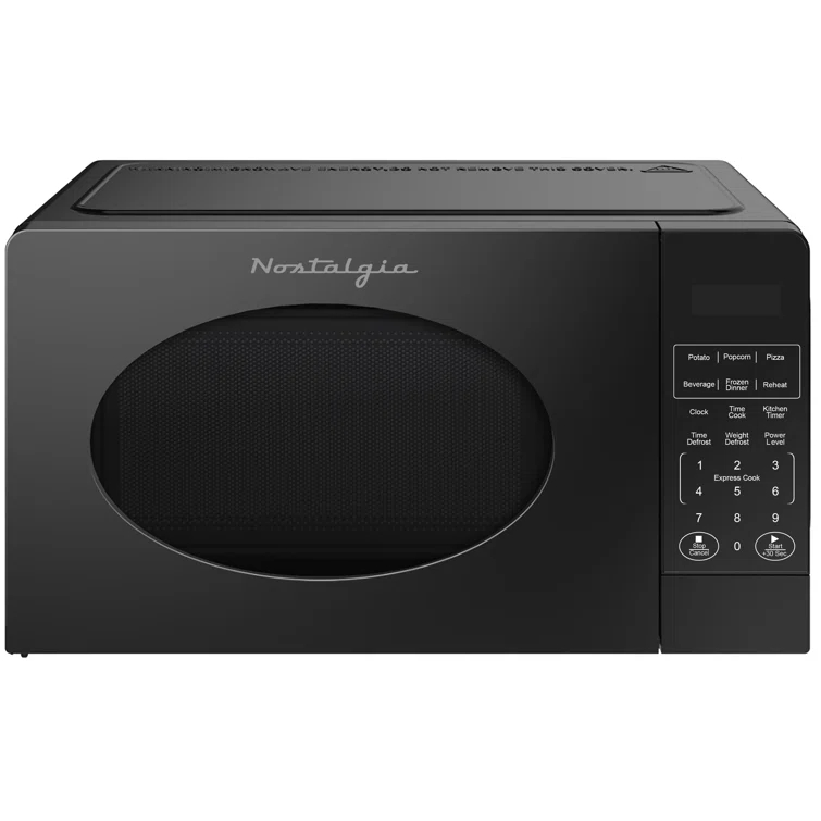 Nostalgia 0.7 Cubic Feet Countertop Microwave