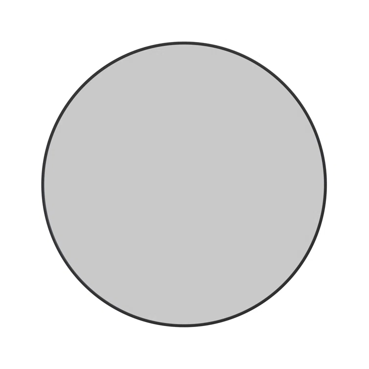 Leia Round Mirror