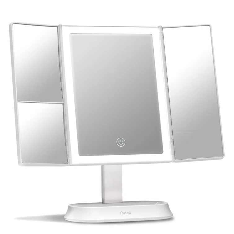 Fancii Modern Lighted Magnifying Makeup Mirror