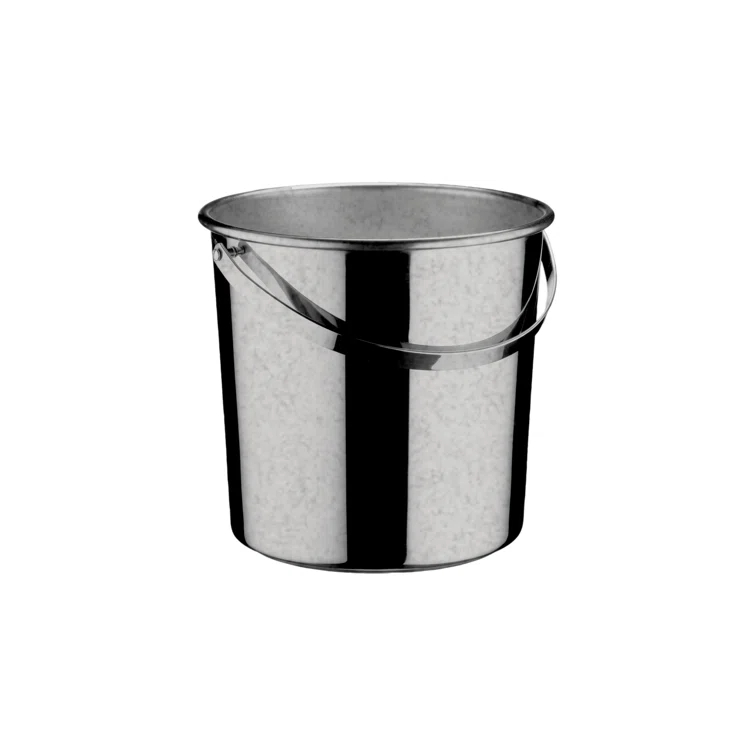 Large Stainless Steel Vintage Wine Bucket