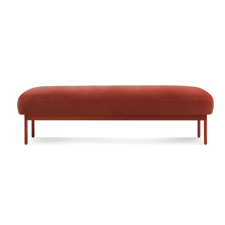 Puff Puff Polyester Upholstered Bench