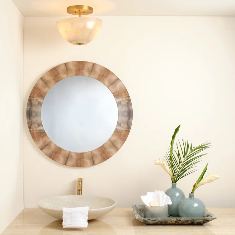 Cloudscape Rope Flat Wall Mirror