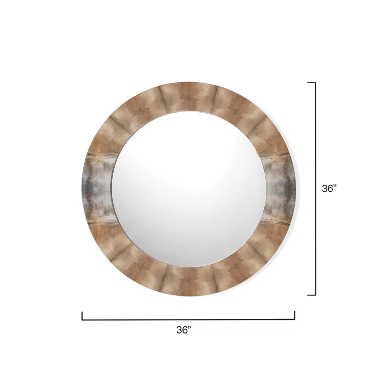 Cloudscape Rope Flat Wall Mirror