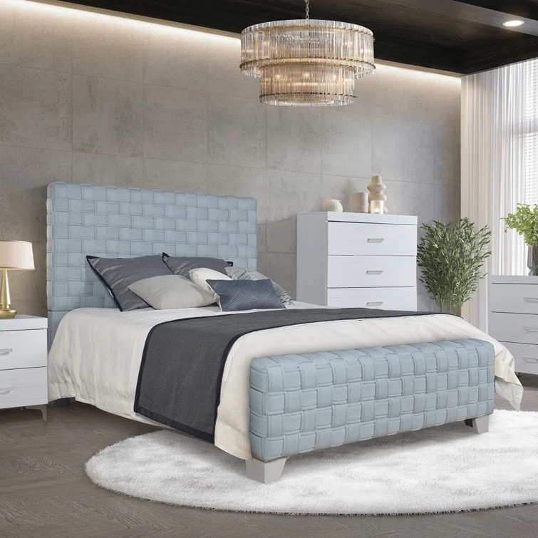 Saree Upholstered Standard Bed