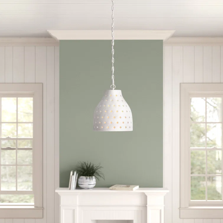 Pristina Single Light Ceramic Dimmable Pendant