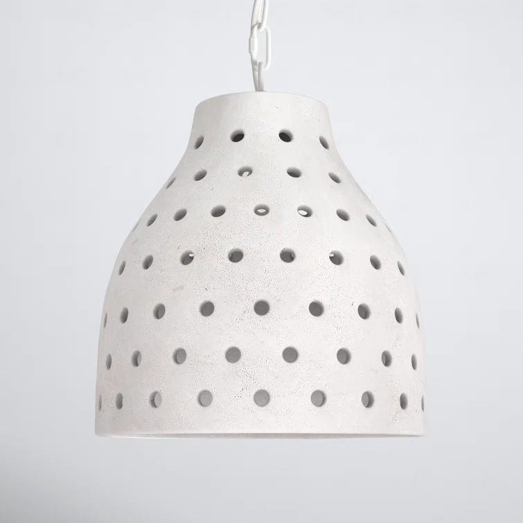 Pristina Single Light Ceramic Dimmable Pendant