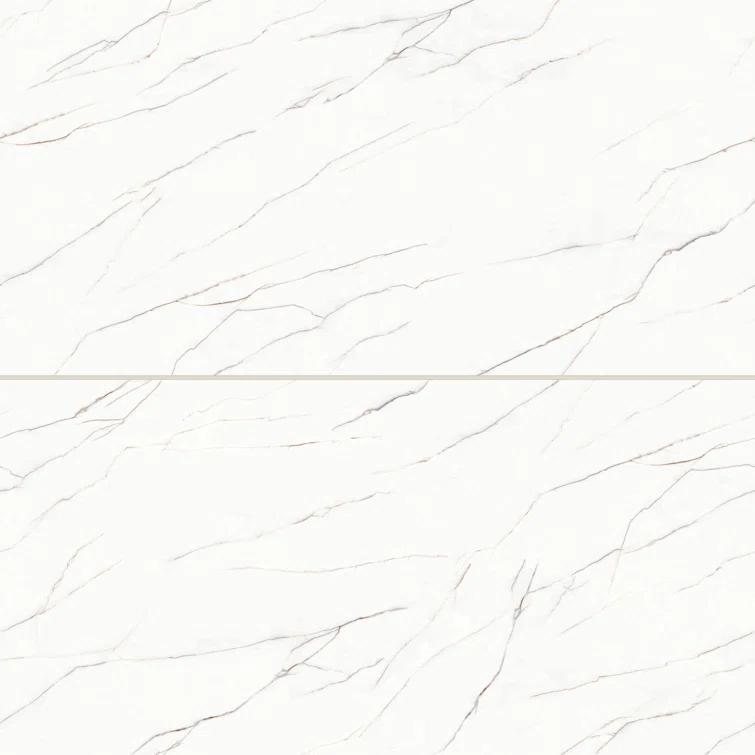 Shandar 24" x 48" Porcelain Marble Look Wall Floor Use Tile