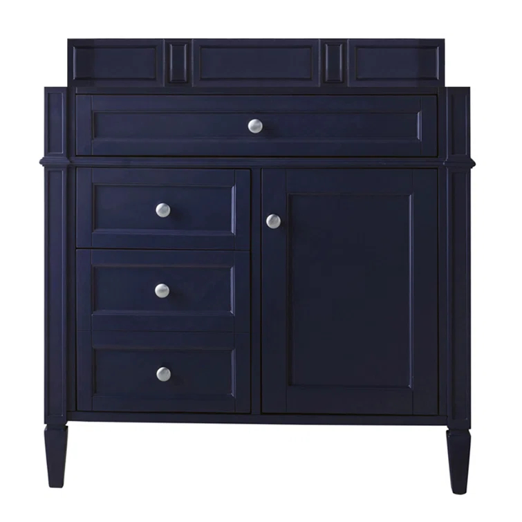 Victory Blue 35" Plywood Traditional Single Vanity Base