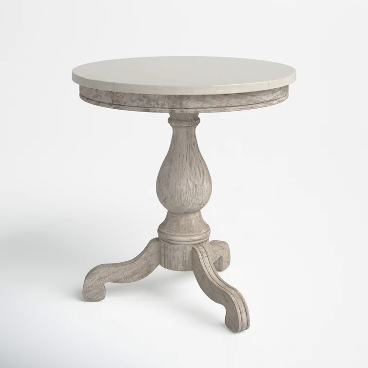 Aberdale End Table with Marble Top