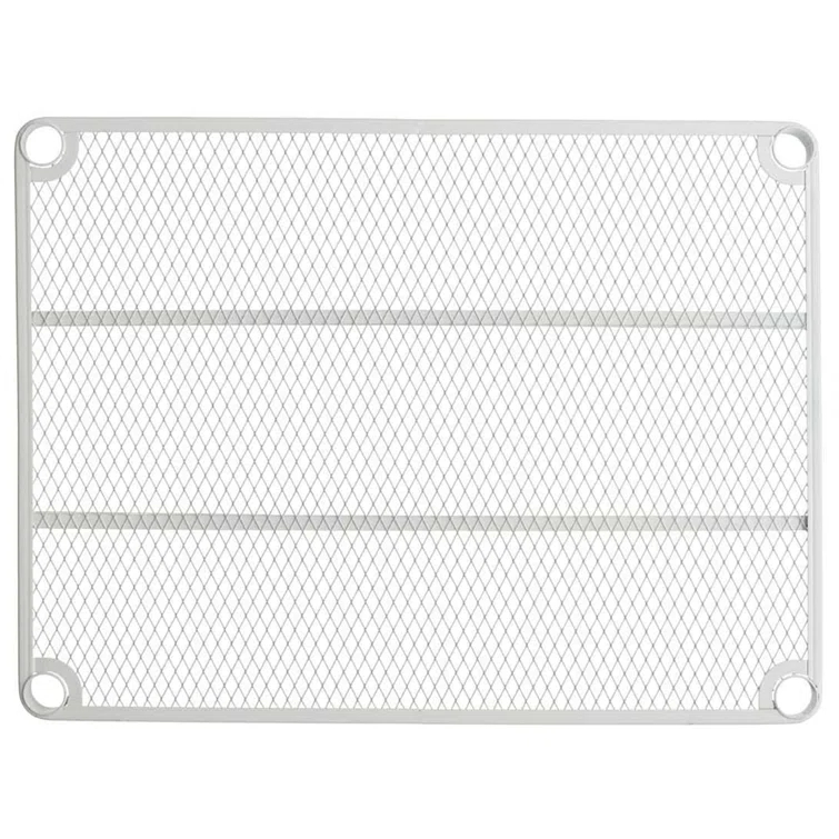 MeshWorks 23.6'' W Steel Height -Adjustable Shelving Unit