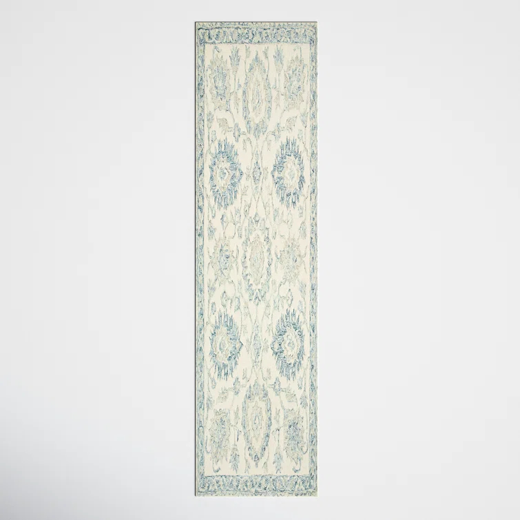 Aden Oriental Hand-Hooked Wool Area Rug