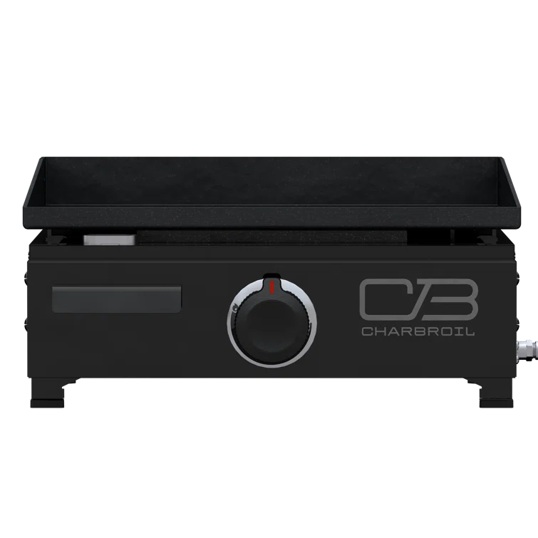 Charbroil Performance Series 17" Portable Flat Top Gas Griddle, Black