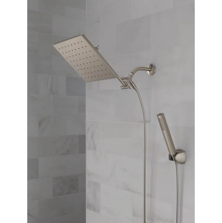10-inch Raincan Shower Head and Hand Held Shower Combo, Rainfall Shower Head and Hand Shower