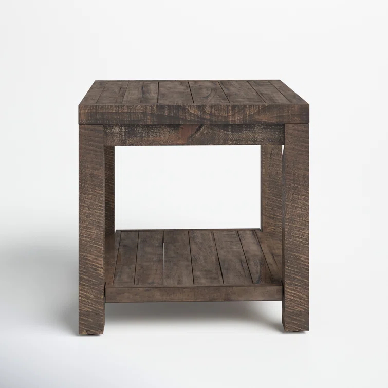 Alexandra Solid Wood End Table