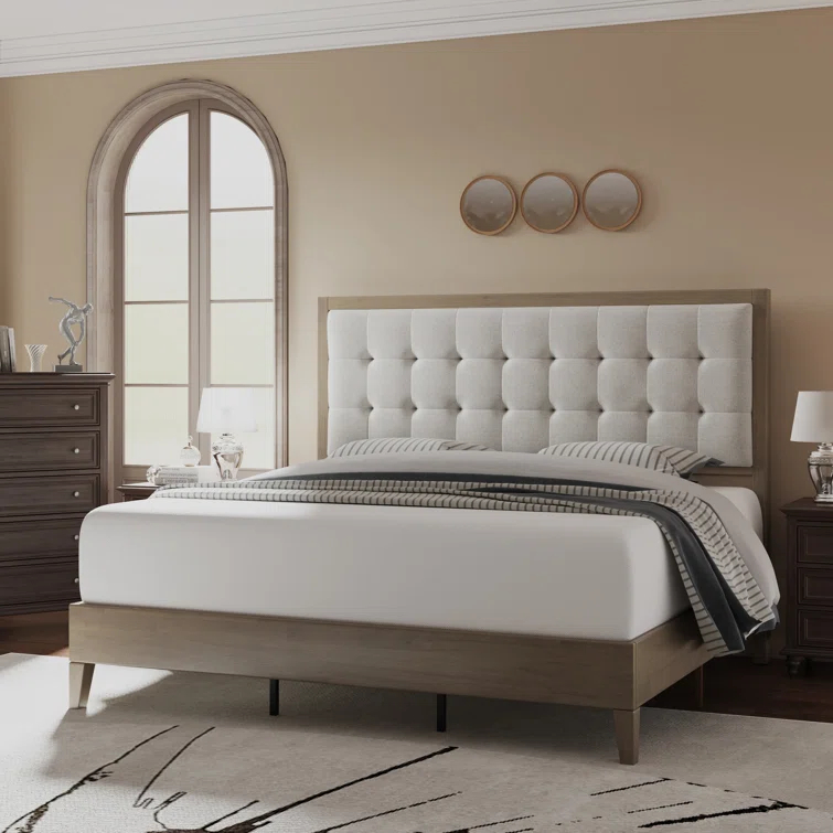 Wade Logan® Behka Upholstered Platform Bed