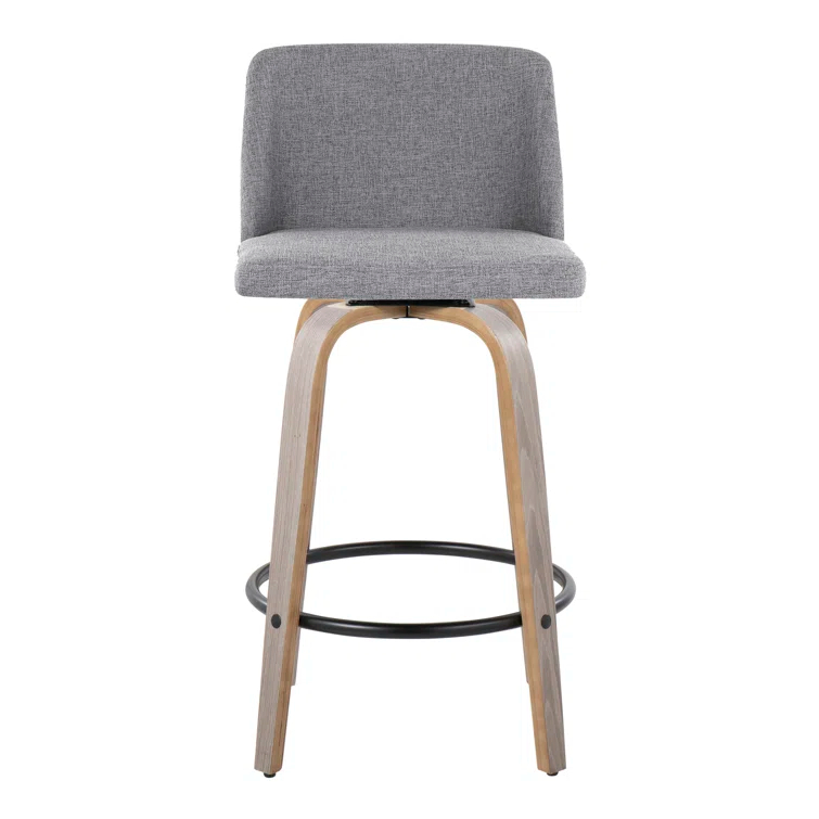 Toriano Swivel Upholstered Counter Stool