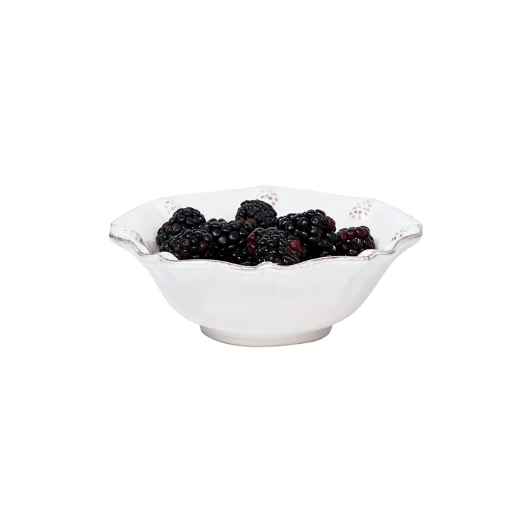Juliska Berry & Thread Berry Cereal Bowl - Whitewash