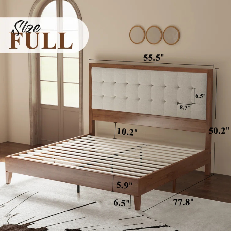 Behka Upholstered Platform Bed