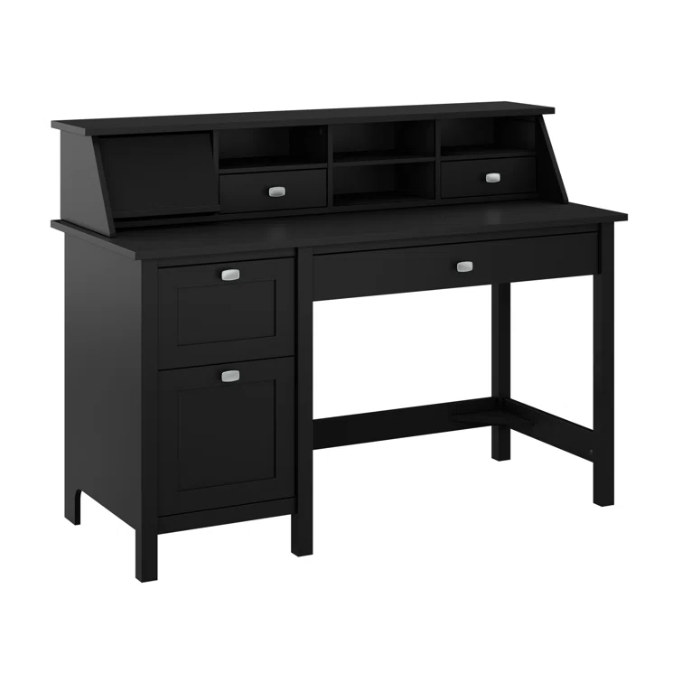 Lark Manor™ Aliyat 54W Computer Desk with Drawers and Desktop Organizer