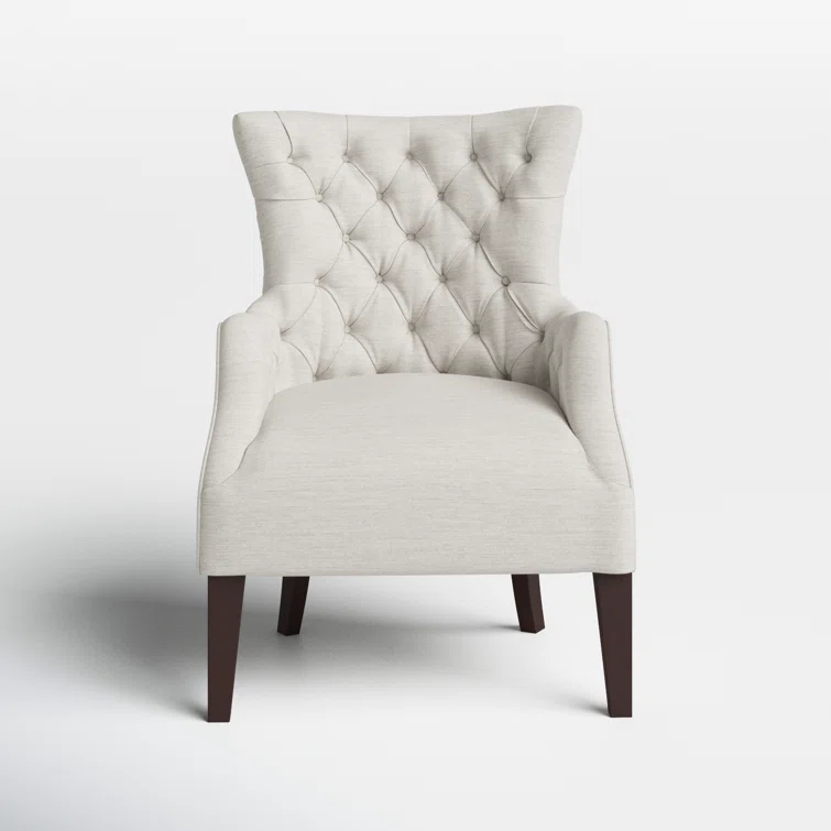 Tufted Wingback Accent Chair