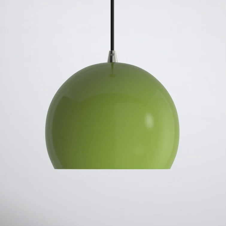 Schultz Single Light Metal Dimmable Pendant