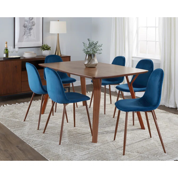 Folia 6 - Person Four Leg Dining Set