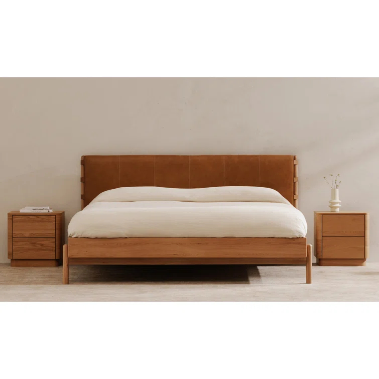 Marlana Leather Bed