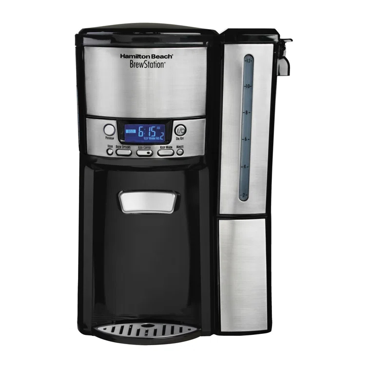 Hamilton Beach® Stainless Steel 12 Cup Dispensing Coffee Maker