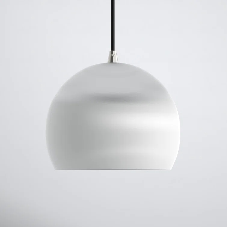 Schultz Single Light Metal Dimmable Pendant