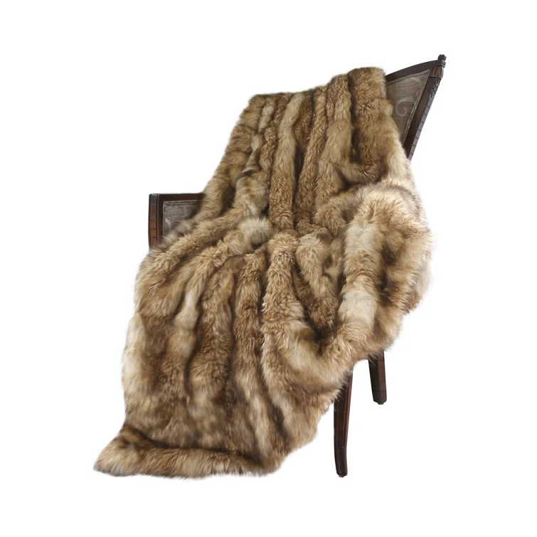 Faux Fur Throw