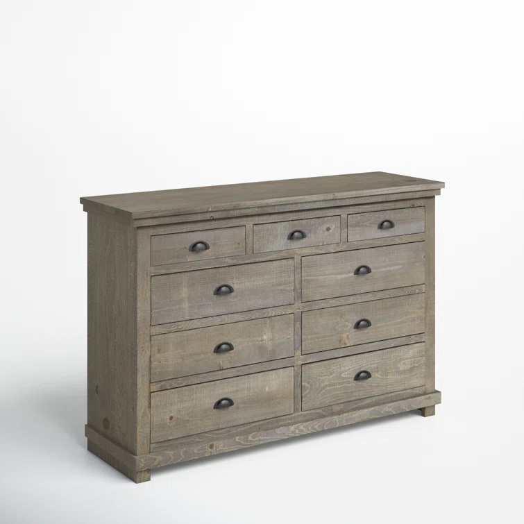 Wolferstorn 9 Drawer 64" W Dresser