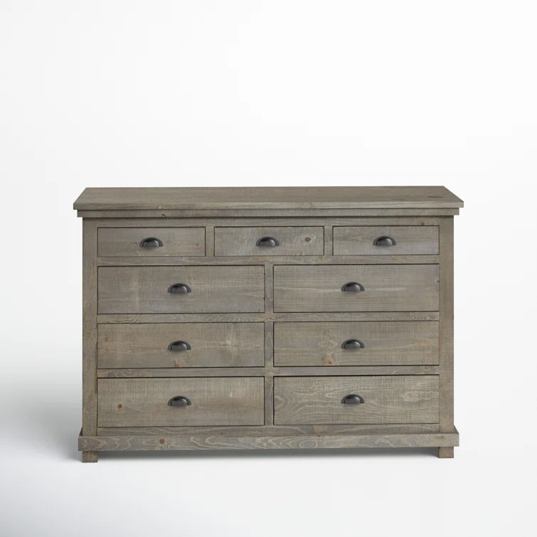 Wolferstorn 9 Drawer 64" W Dresser