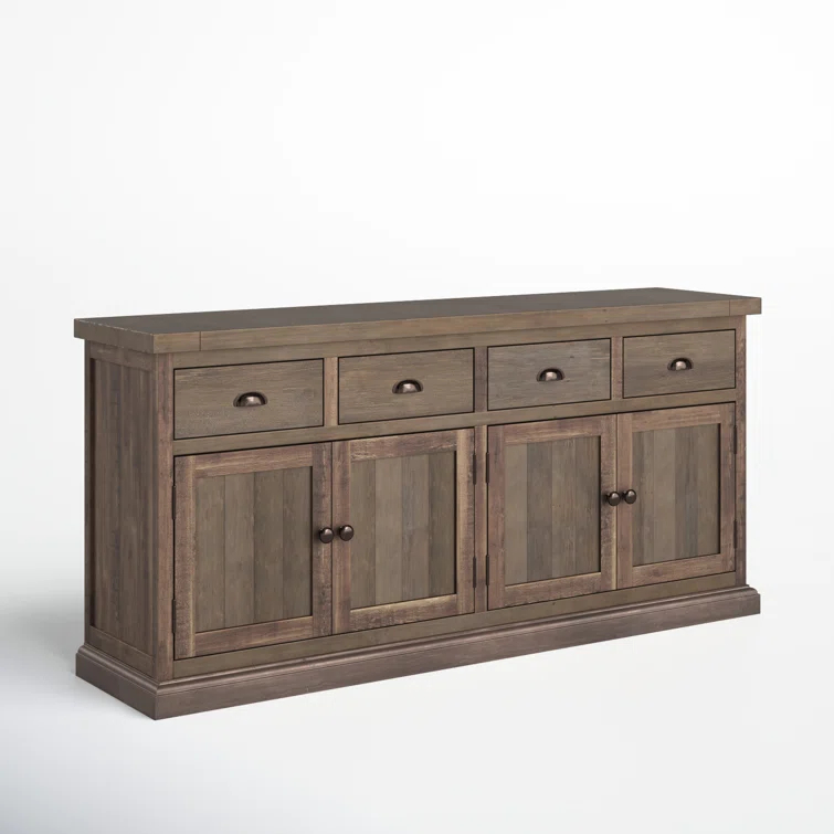 Kinston 74" Wide Solid Wood Sideboard