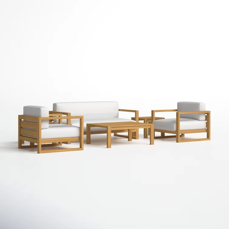 Cambridge 6 Piece Outdoor Patio Teak Set