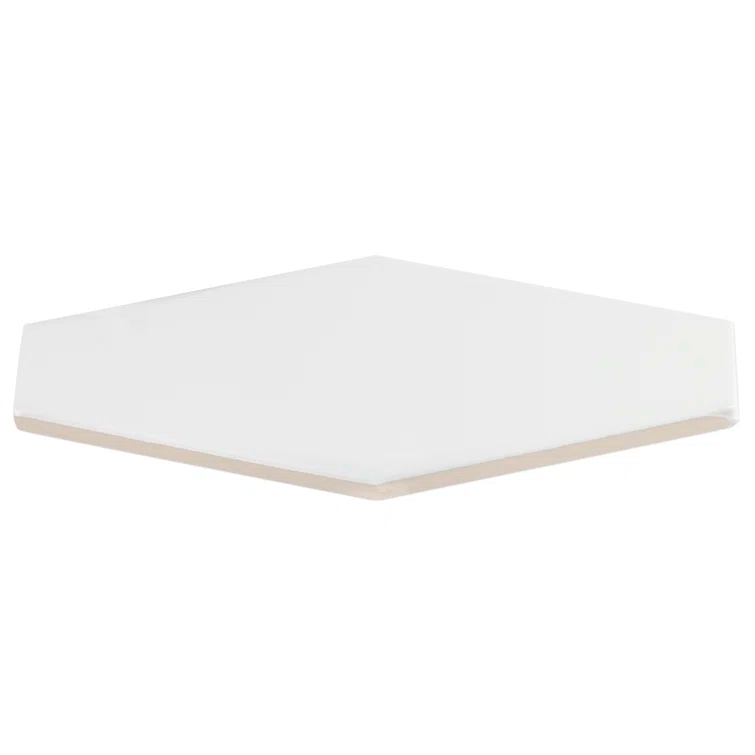 Midland Hexagon 4" x 8" Ceramic Subway Wall Tile (5.38 sq. ft. / box)