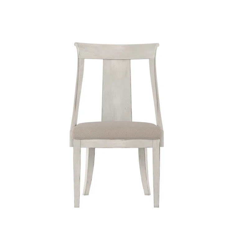 Alcove Slat Back Side Chair in Beige (Set of 2)