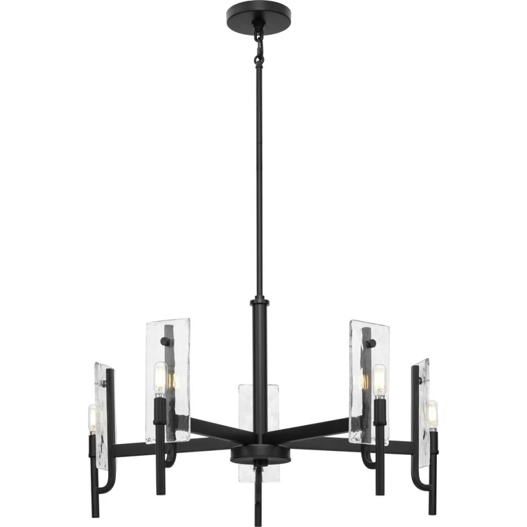 Rivera 5 - Light Dimmable Round / Oval Chandelier