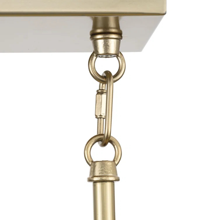 Lusail 8 - Light Dimmable Linear Chandelier