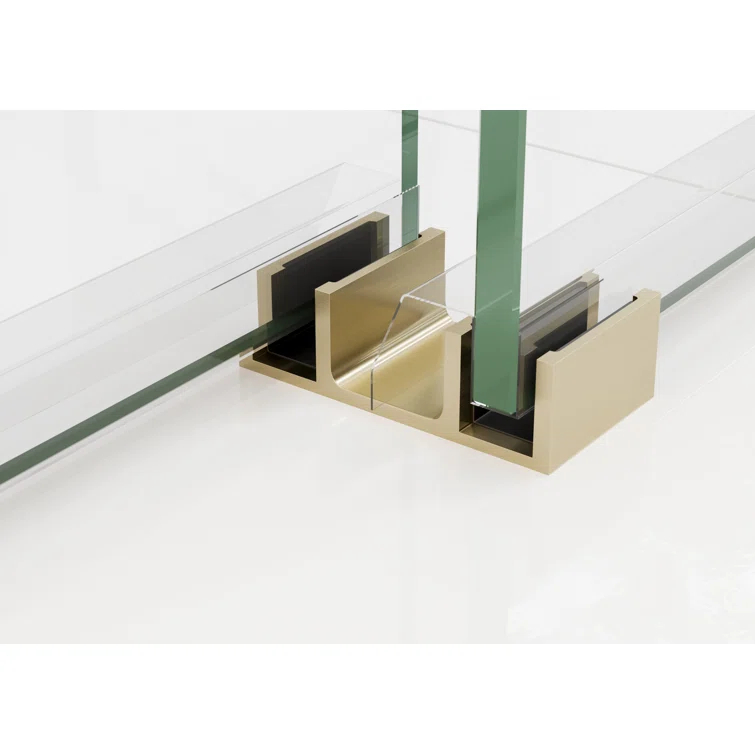 Polaris 60 in. x 78 in. Fully Frameless Sliding Bypass Shower Door